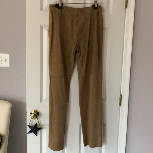 Suede Adrienne Vittadini pants SZ 10 NWT - Picture 7 of 7